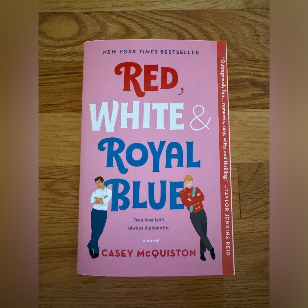 Red, White, & Royal Blue Novel